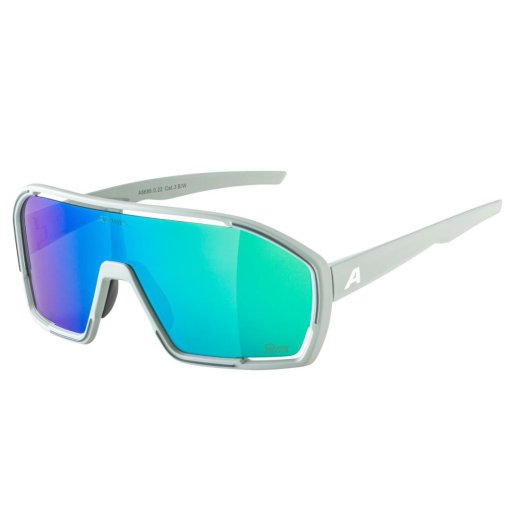 Foto de Alpina Gafas - Bonfire Q-Lite - smoke-grey matt/mirror green