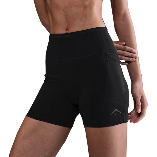 Produktbild von Nike Trail Dri-FIT 4&quot; Kurze Tights Damen - schwarz/schwarz HV2352-010
