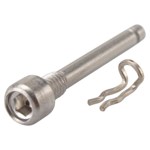 Produktbild von Shimano Befestigungsbolzen für Bremsbeläge - Y8JZ98010 | mit Sicherungsclip