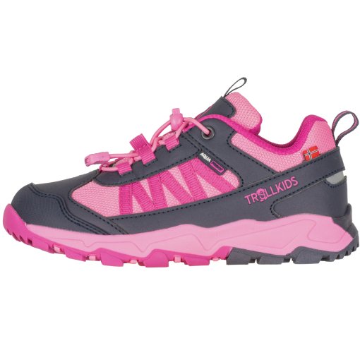 Productfoto van Trollkids Tronfjell Hiker Low Wandelschoenen Kinderen - Fresh Berry/Candy Pink/Graphite