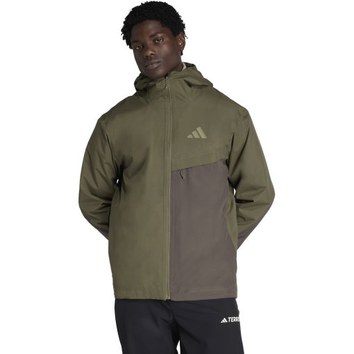 Produktbild von adidas Multi 2L Climaproof Regenjacke Herren - olive strata/shadow olive/tent green KA6914