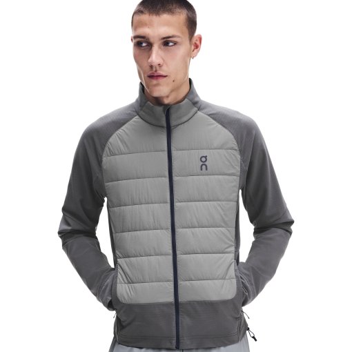 Picture of On Weather Hybrid Running Jacket Men - Eclipse | Ember