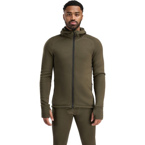 Picture of Aclima FleeceWool Hooded Jacket Men - tarmac