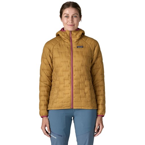 Picture of Patagonia Micro Puff Hoody Jacket Women - Bobcat Brown