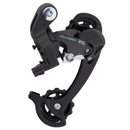 Immagine prodotto da microSHIFT MTB RD-M26L Deragliatore Posteriore - 2/3x7/8 Velocità - lungo