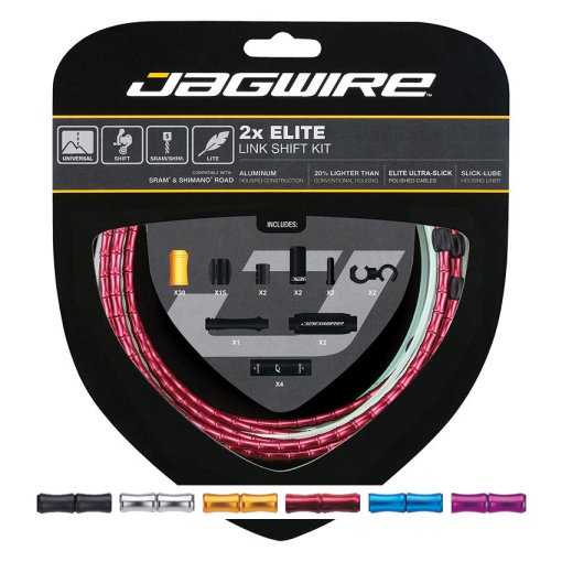 Immagine prodotto da Jagwire Elite Link 2X Shift Cable Set - 2-speed