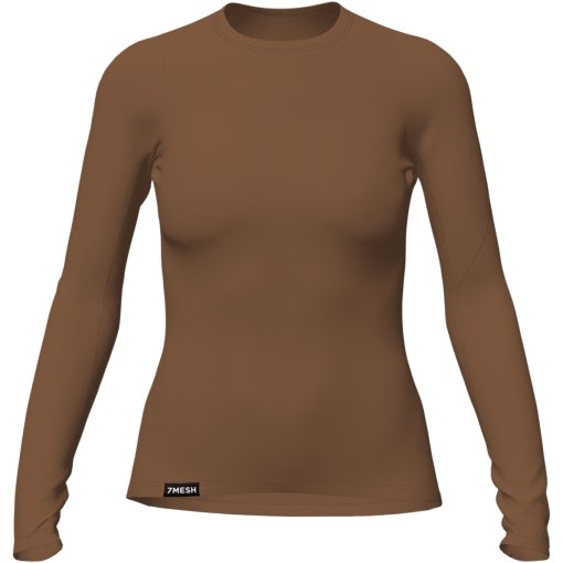 Foto de 7mesh Camiseta Interior Manga Larga Mujer - Ashlu Merino - Cinnamon