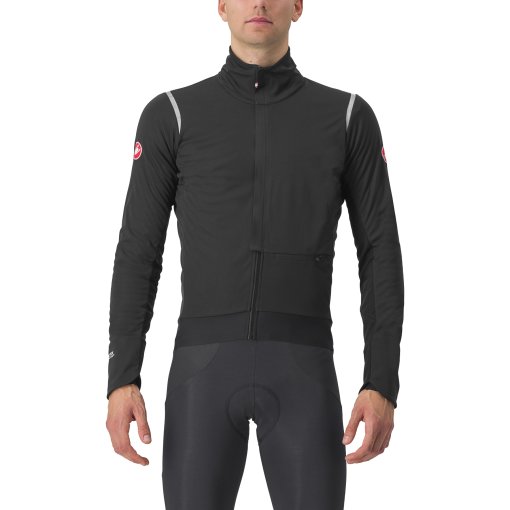 Foto de Castelli Chaqueta Hombre - Alpha Doppio RoS - light black/silver reflex-dark grey 085