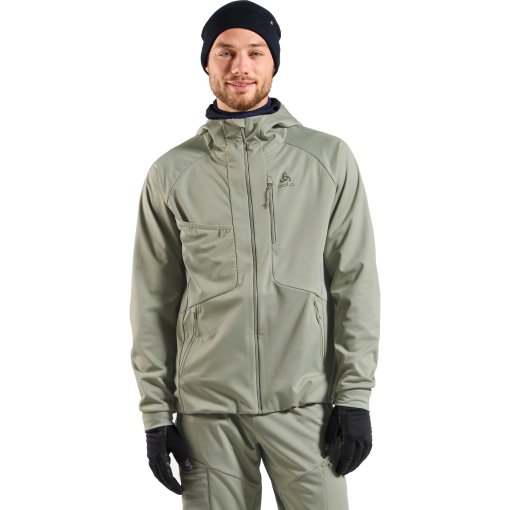 Foto de Odlo Chaqueta Esquí de Fondo Cortaviento Hombre - Zeroweight X-Warm - shadow