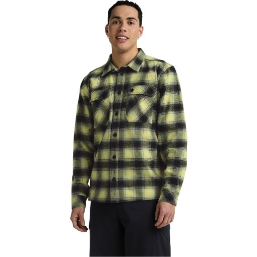 Foto de Jack Wolfskin Camisa de Franela Hombre - Baja - CHECK lemon ice