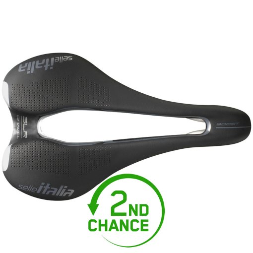 Produktbild von Selle Italia SLR Boost Gravel Sattel - Superflow | TI 316 - L3 | schwarz - B-Ware