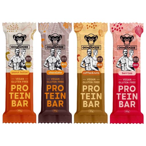 Foto de Chimpanzee Barrita Proteína BIO - Protein Bar - 45g