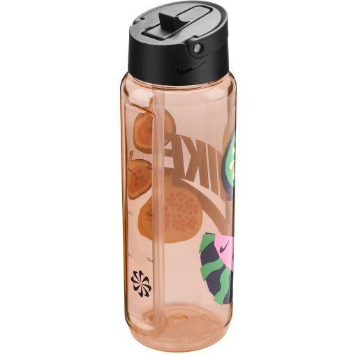 Foto de Nike Botella - Tritan Renew Recharge Straw 24oz/709ml - washed coral/black/midnight navy/midnight navy 627