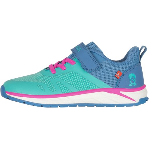Photo produit de Trollkids Chaussures Enfant - Alesund - Aquamarine/Cornflower/Light Magenta