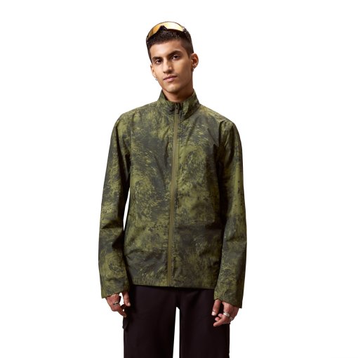 Productfoto van Endura Loop Rout Regenjas voor heren - aop olive green