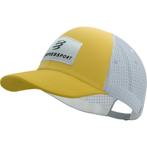 Foto de Compressport Gorra - Trucker 6P - grey dawn/ceylon yellow