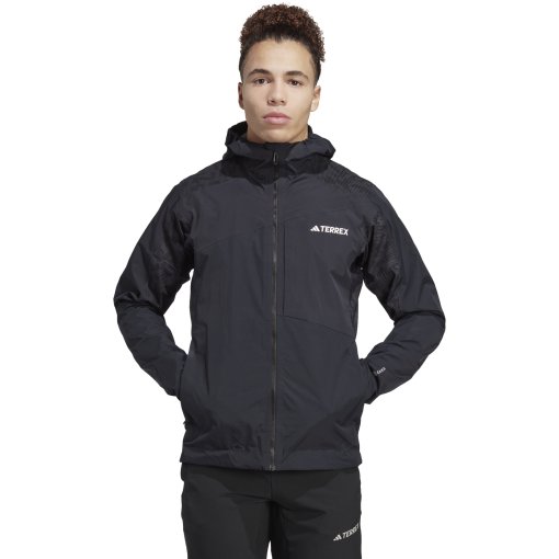 Foto de adidas Chaqueta impermeable Hombre - TERREX Xperior Hybrid RAIN.RDY - negro HN2912