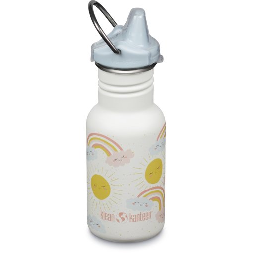 Immagine prodotto da Klean Kanteen Borraccia - Kid Classic Sippy Cap - 355ml - rainbows