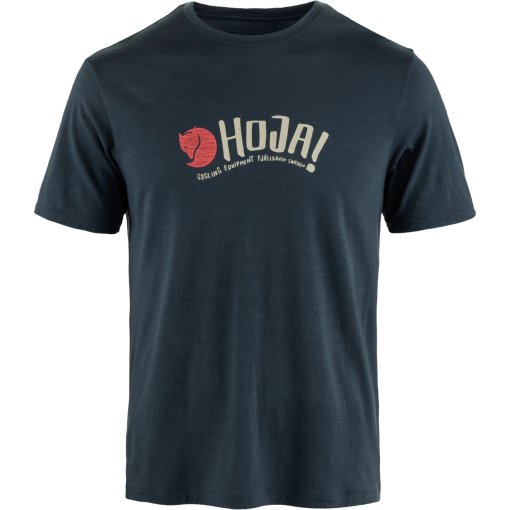 Foto de Fjällräven Camiseta Hombre - Hoja Wool - dark navy