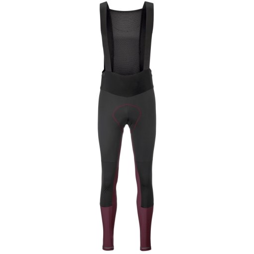 Picture of SCOTT Pro Warm Windbreaker ++ Bib Tights Men - black/cocoa red
