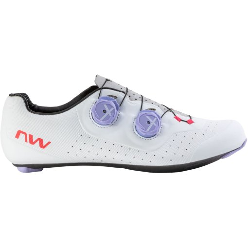 Productfoto van Northwave Extreme Plus Heren - white/lilac/red 173