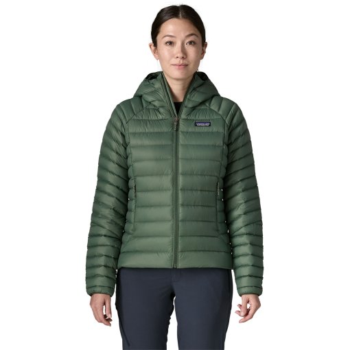 Produktbild von Patagonia Down Sweater Daunenjacke mit Kapuze Damen - Canopy Green