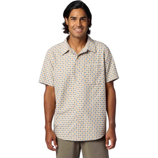 Produktbild von Marmot AirExchange UPF 40 Kurzarmhemd Herren - birch bark multi sprout