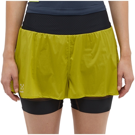 Immagine prodotto da Haglöfs Pantaloncini Donna - L.I.M Intense Trail 2-in-1 - aurora/teak brown 5QC