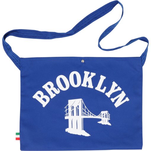 Immagine prodotto da Apis Borsa a Tracolla Professionale Stile Rétro - BROOKLYN BLUE