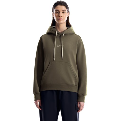 Photo produit de Berghaus Essential Logo Sweat à capuche pour femmes - Volcanic Ash