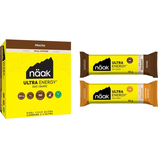 Foto de Näak Barrita Energética  + Cafeína - Ultra Energy Caffeine Bar - 12x50g