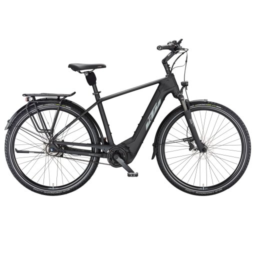 Produktbild von KTM MACINA CITY 610 BELT - E-Bike City - 2023 - black matt (grey+silver)