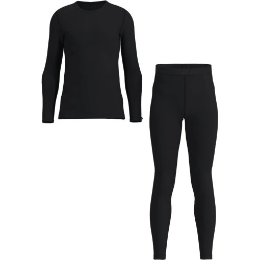 Produktbild von Löffler Transtex® Light Langes Unterwäsche-Set Kinder - schwarz 990