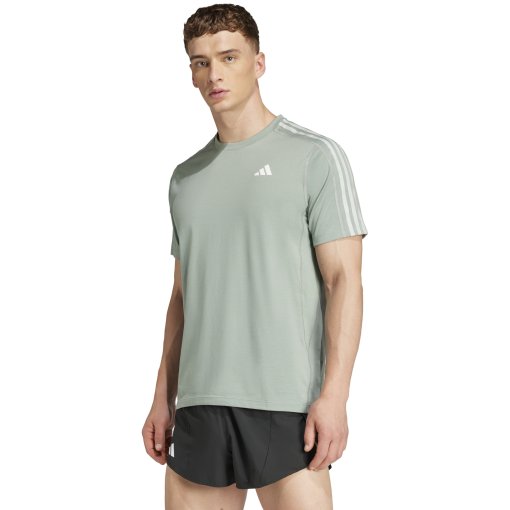 Foto de adidas Camiseta Hombre - Own the Run - silver green JD2314