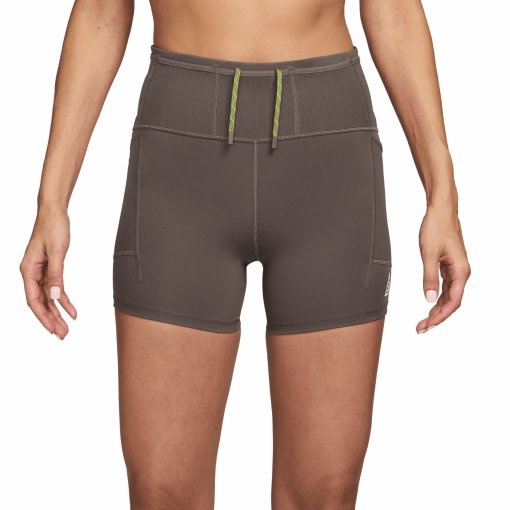 Productfoto van Nike ACG Dri-FIT 4&quot; Trail-short voor dames - ironstone/cave stone/summit white IO9643-004