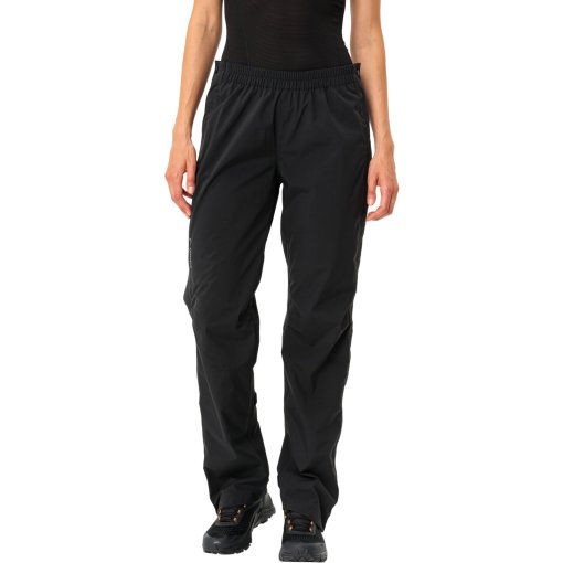 Photo produit de Vaude Pantalon Imperméable Femme - Yaras Zip IV - noir