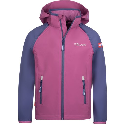 Foto de Trollkids Chaqueta Desmontable Niño - Rondane XT - Mallow Pink/Violet Blue