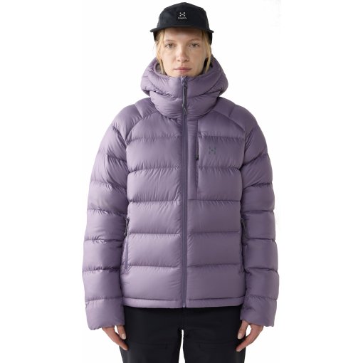 Produktbild von Haglöfs Rosson Daunenjacke mit Kapuze Damen - purple fog 5YK