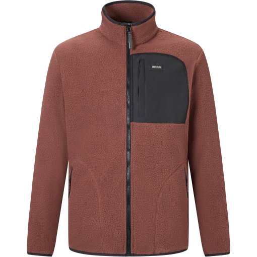 Foto de Regatta Chaqueta Polar Hombre - Frankie Borg II - Ground Coffee/Black 0TD