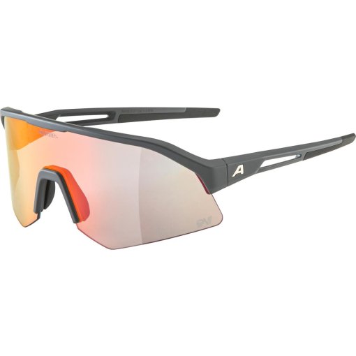 Foto de Alpina Gafas - Sonic HR QV - midnight-grey matt/Quattroflex Varioflex mirror rainbow