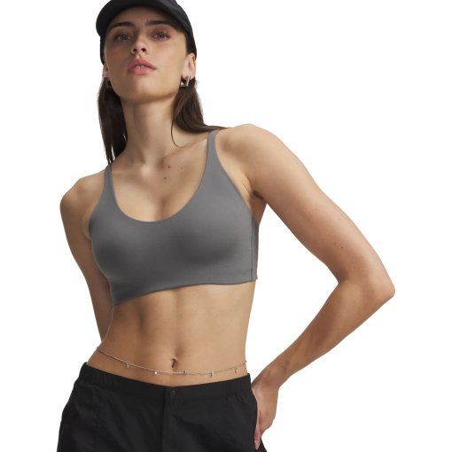 Productfoto van Under Armour UA Motion Low Sport-BH Dames - Clay Green/Titanium