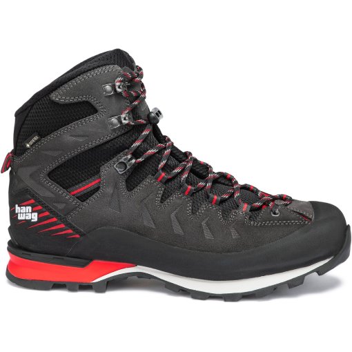 Foto de Hanwag Botas Montaña Hombre - Makra Pro GTX - Asphalt/Rojo