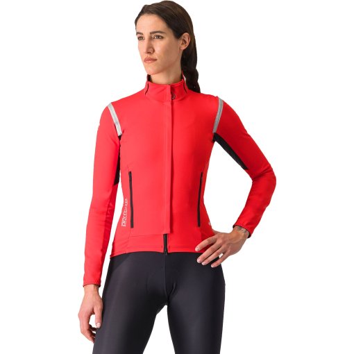 Foto de Castelli Chaqueta Mujer - Perfetto RoS 2 - hibiscus/silver reflex 081