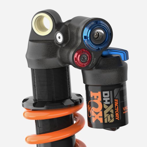 FOX DHX2 Rear Shock - Factory | Coil | Imperial | with Adjuster