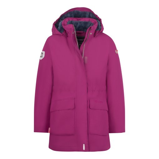 Foto de Trollkids Plumífero Abrigo Impermeable Niña - Alesund - Plum/Navy