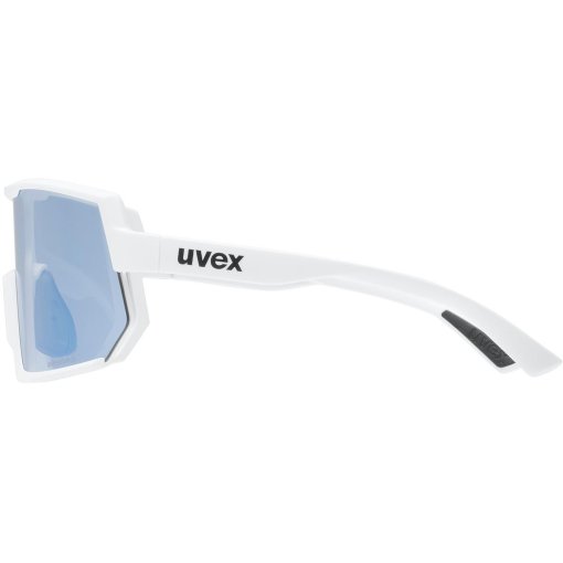 Uvex sportstyle 235 V Glasses - white matt/variomatic litemirror