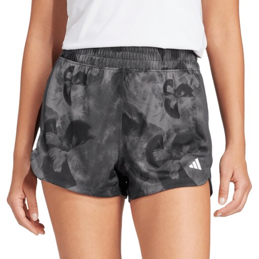 Foto de adidas Pantalon corto Mujer - Pacer Essentials Flower Knit - grey five IN4303