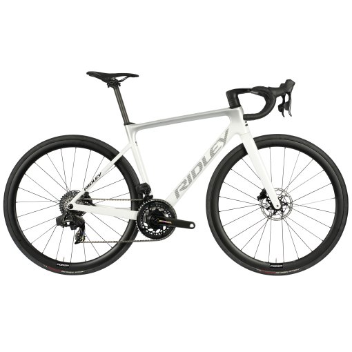Bild von Ridley FALCN SLX Disc Carbon Rennrad - Force Etap - Skiron CR38 - 2024 - white
