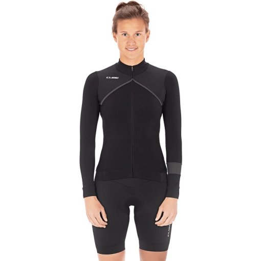 Immagine prodotto da CUBE Maglia a Maniche Lunghe Donna - BLACKLINE - nero