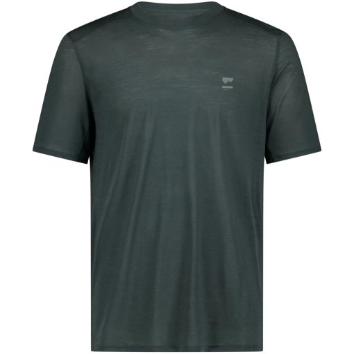 Productfoto van Mons Royale Aero Ultralight Merino T-shirt voor heren - dark cypress